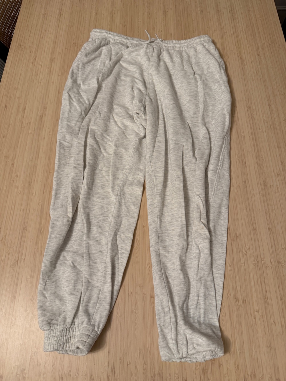 H&M Light Gray Jogger Pants